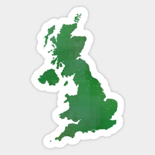 Country Silhouette - UK Sticker